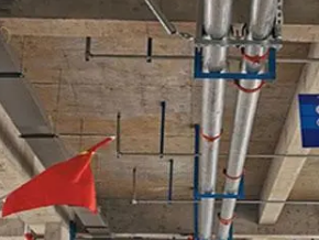 卫滨管廊支架的安装方法